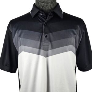 Greg Norman Attack Life Men's Golf Polo Casual Sport Size L
